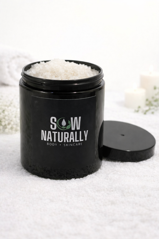 CREAMY EXFOLIATING SUGAR SCRUB 8oz
